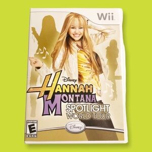 Disney Hannah Montana Spotlight World Tour Video Game